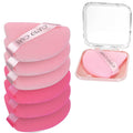 6 Pcs Powder Puff with 2 Travel Cases