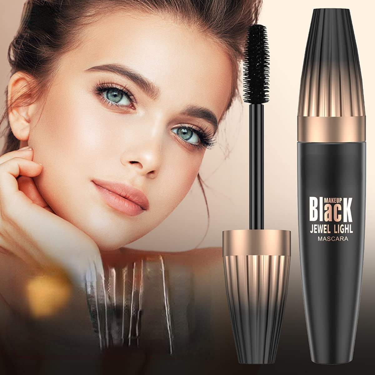 MY Amazing Lashes Mascara Black, Mascara for Older Women 60 Plus