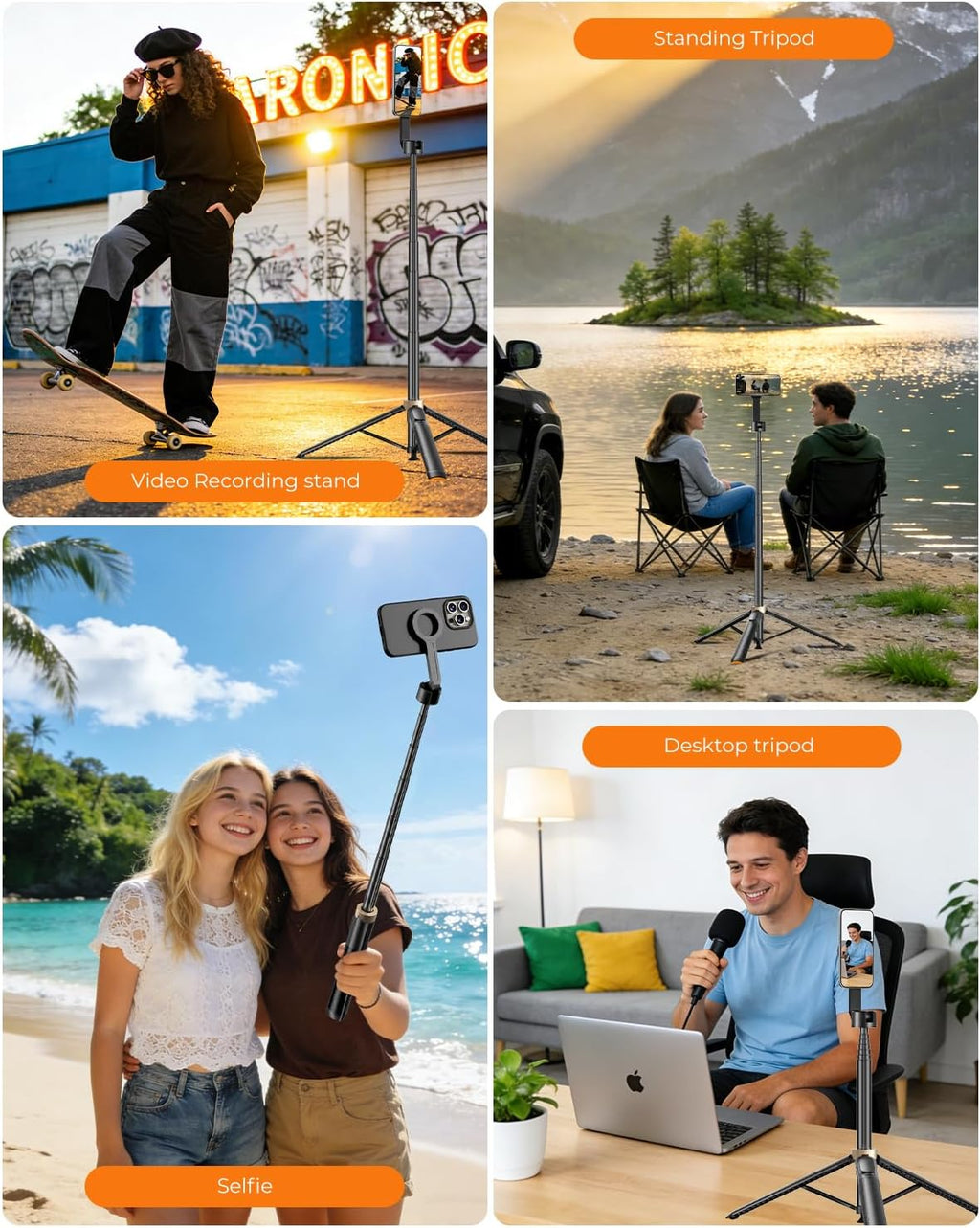 Magnetic Selfie Stick 