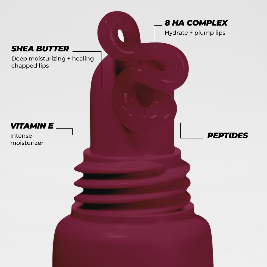 Lip Butter Balm - Berry Jam, Korean Lip Balm - 0.33 Fl.Oz