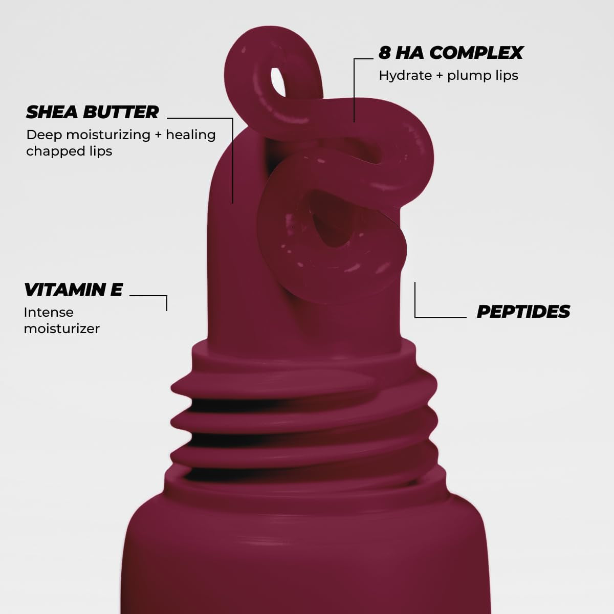 Lip Butter Balm - Berry Jam, Korean Lip Balm - 0.33 Fl.Oz