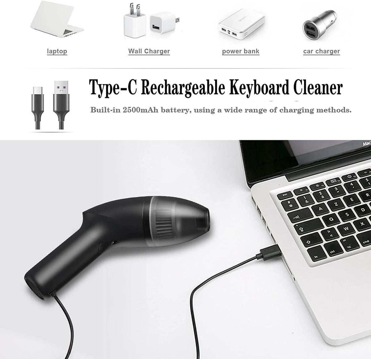 Mini Vacuum Cleaner-Rechargeable