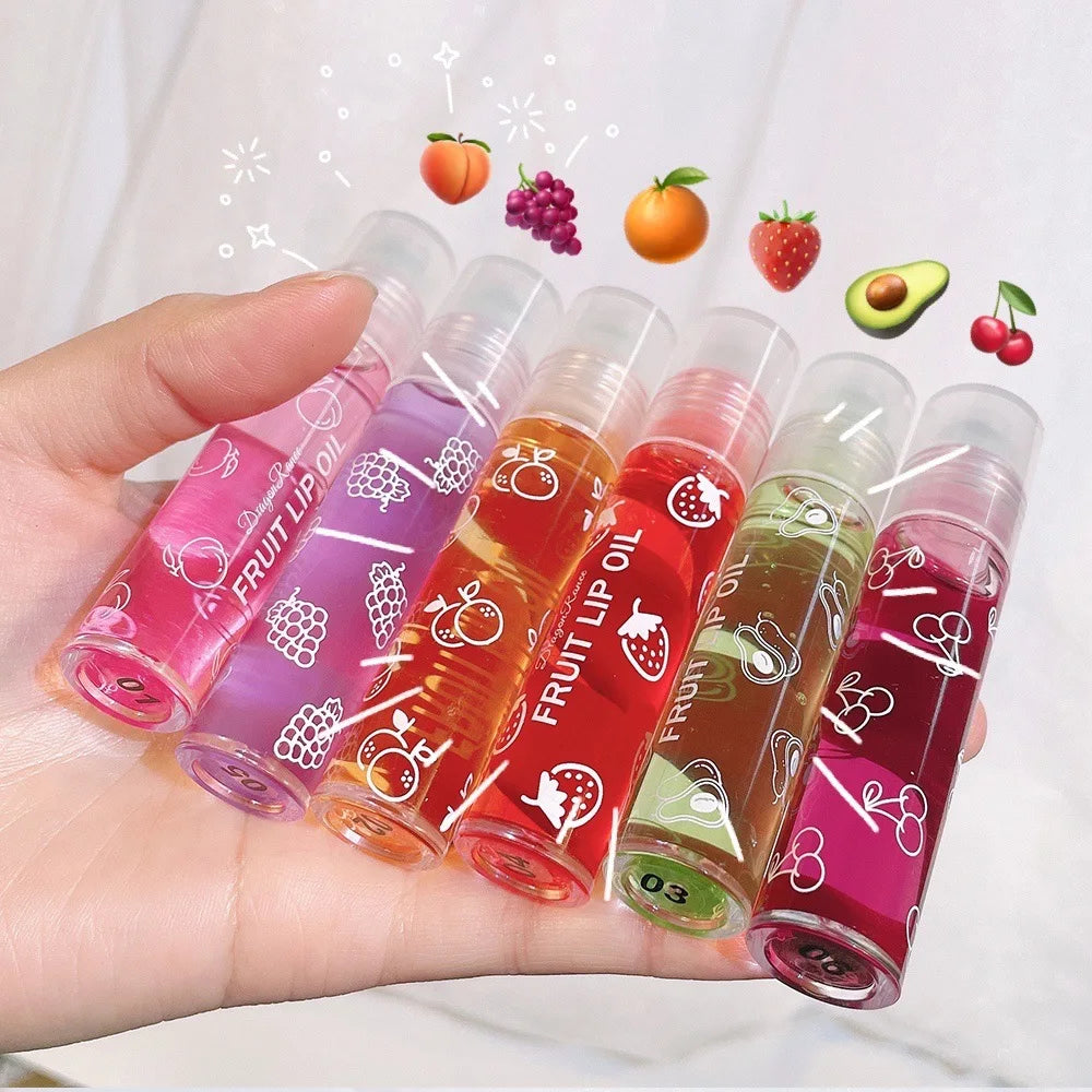 Roll-On Lip Oil Moisturizing Lip Balm Liquid 